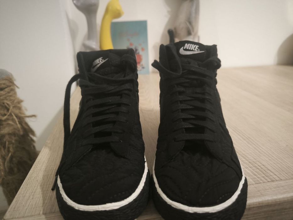 Стильні кросівки Nike Blazer Mid Premium SE (Quilted Black)