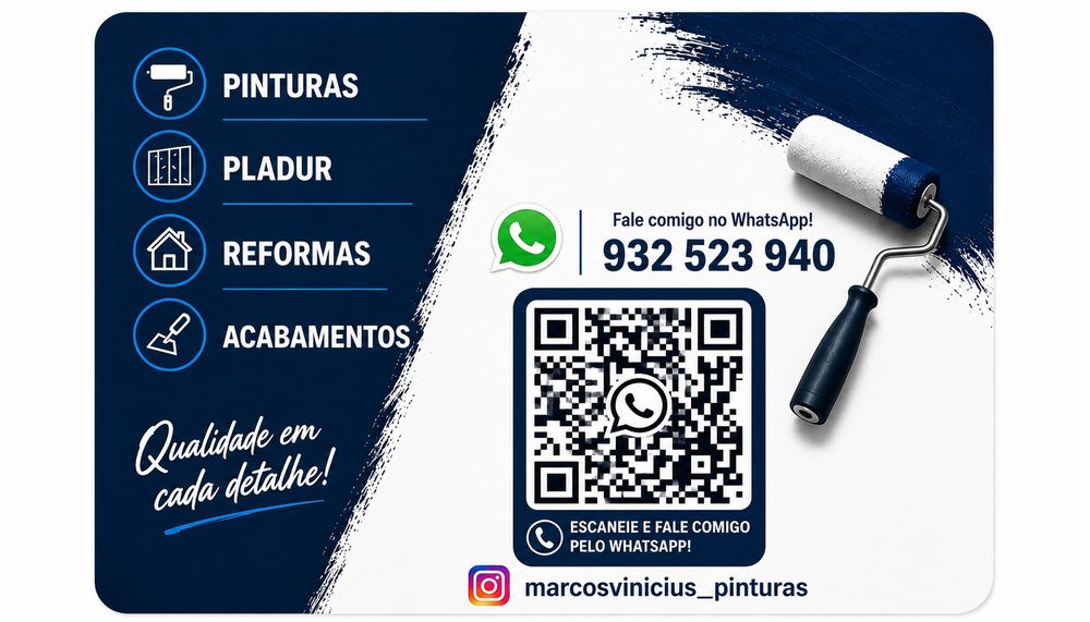 Pintor Profissional – Pinturas, Remodelações e Manutenção | Portimão e Algarve