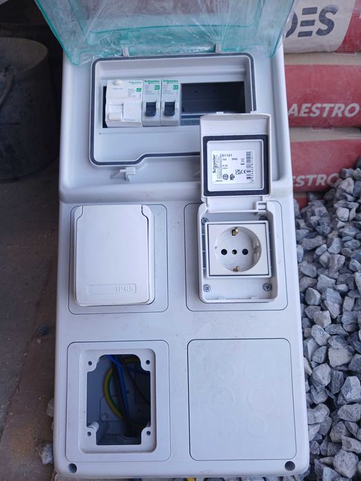 Quadro eléctrico para obras