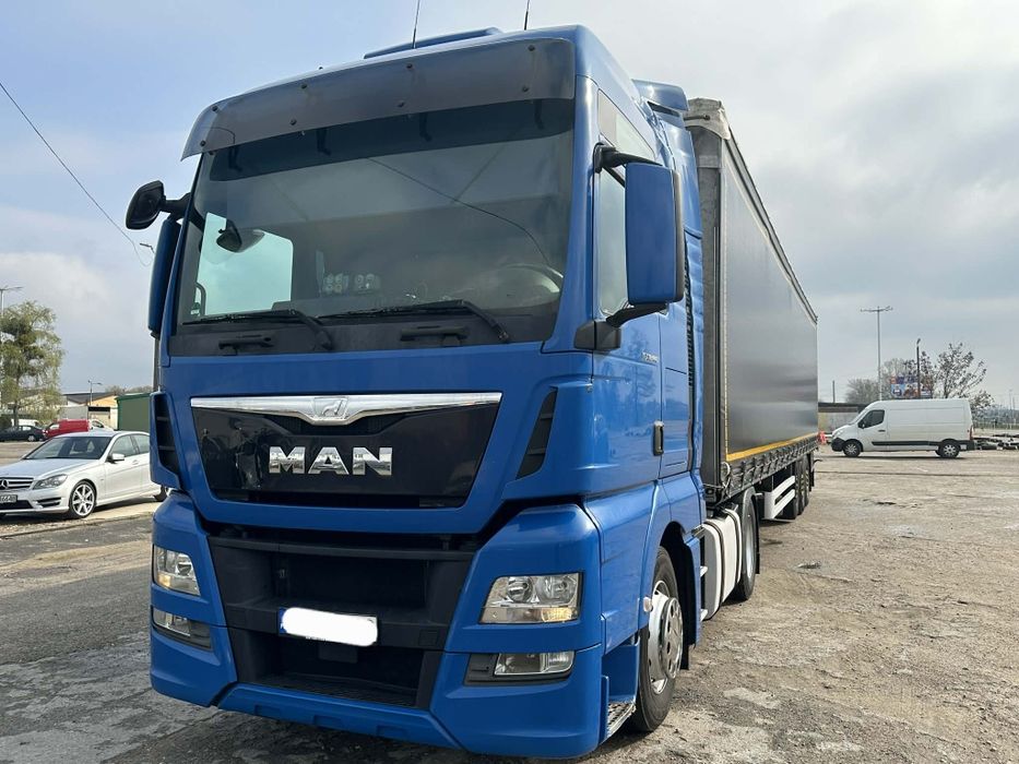 Man TGX 18.440 Automat retarder + Schmitz cargobull