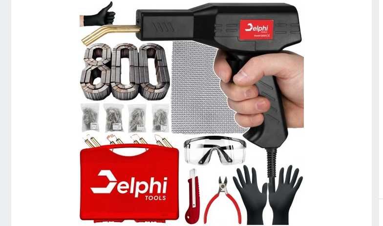 Zszywarka DO Plastiku SPAWARKA Zgrzewarka  +800szt ZSZYWEK + gratisy