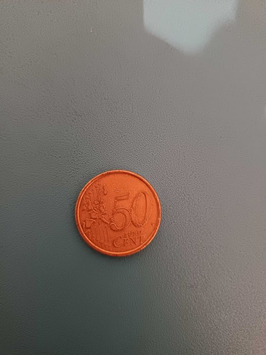 Moeda 50 cent 2002 Itália