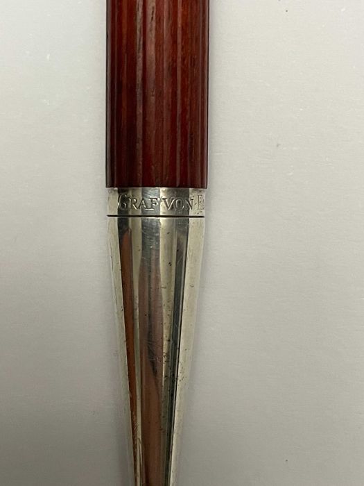 Caneta Esferográfica Graf von Faber-Castell Platina Madeira