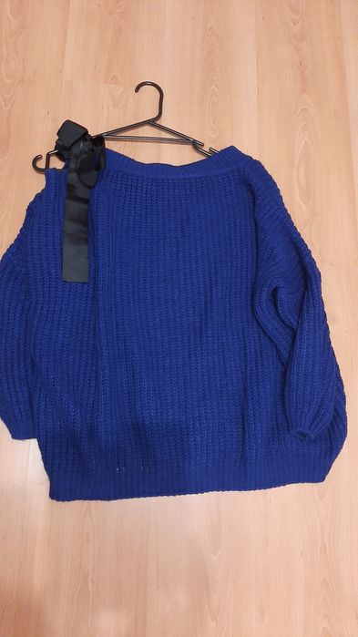 Sweter szafirowy l/xl
