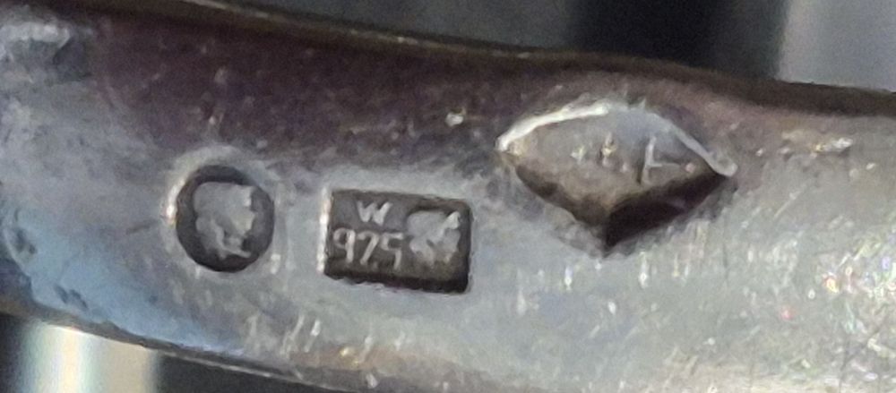 Przepiękny duży pierścionek ze srebra 925  Turmalin rozmiar 16