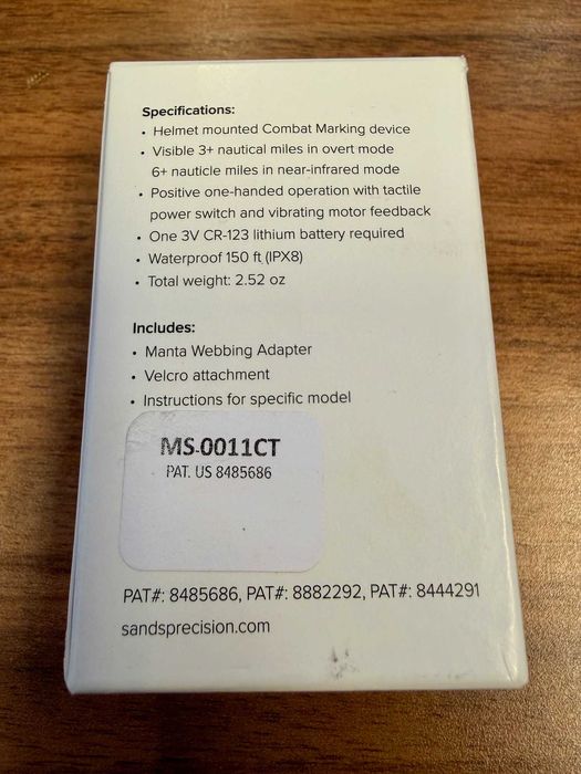 Marker stroboskopowyManta Strobe w/ Webbing Adapter MS-0011CT