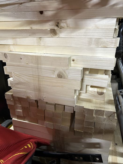 Брусок, рейка 3см х 4см гимбльовані