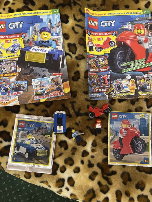 Лего журналы с фигурками