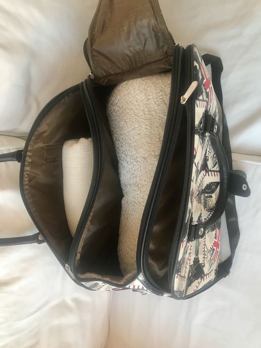 Saco mala Nova viagem com alça a tira colo