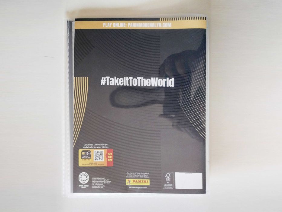 arquivador (vazio) ADRENALYN XL FIFA Club World Cup 2025 | Panini futebol caderneta