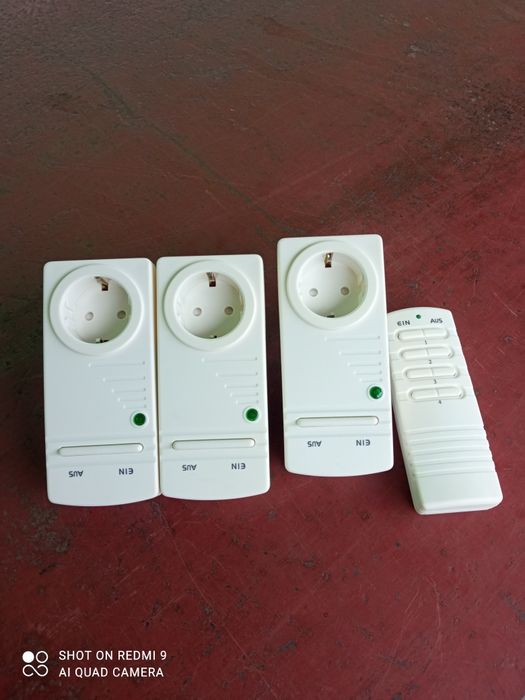 Sprzedam gniazdka sterowanie pilotem komplet 3 sztuki