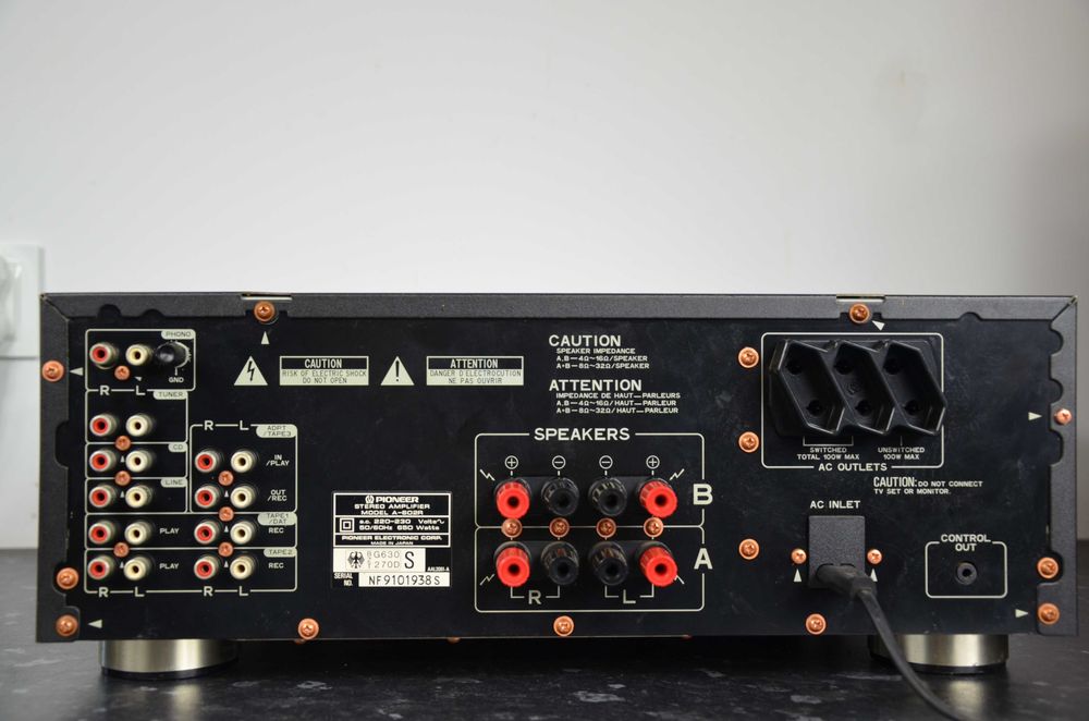 Wzmacniacz STEREO PIONEER A-602R Okazja Top Model JAPAN