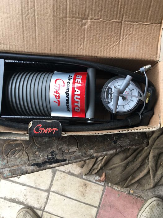 Насос ножной в упаковке