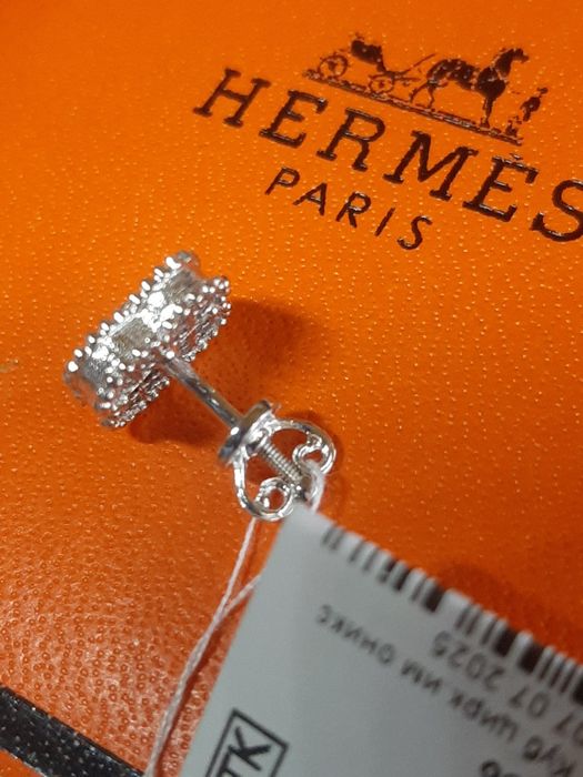 Пусети van cleef срібло 925  проби