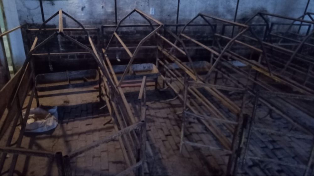 Станок для опоросу свиноматки