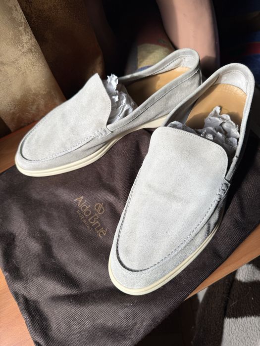 Aldo Brue Made Italy summer walk літні лофери оригінал Італія 43р 29см