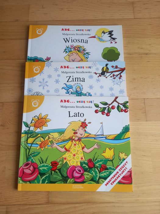 3 książki ABC uczę się- cena za komplet