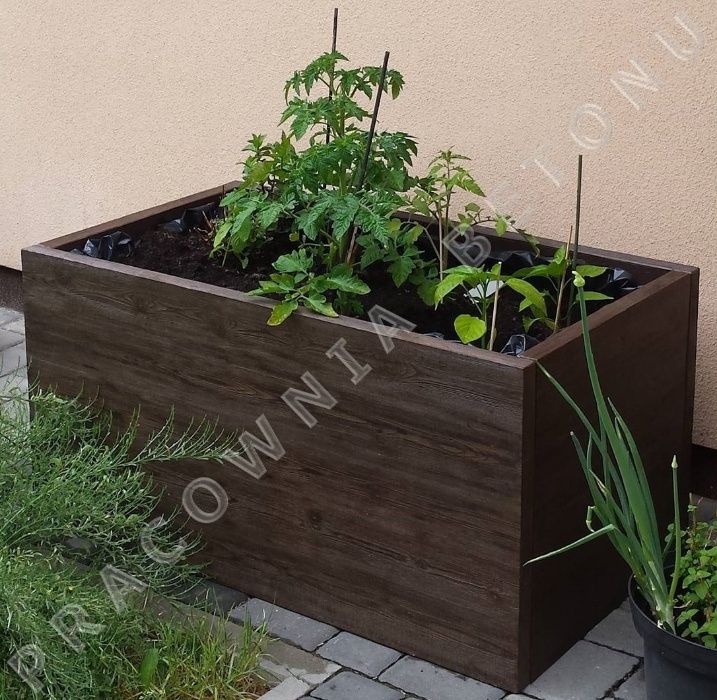 Donice, donica betonowa kwietnik Prostokąt - PRODUCENT