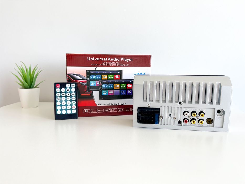 Rádio de 7 Polegadas c/ comando - NOVO