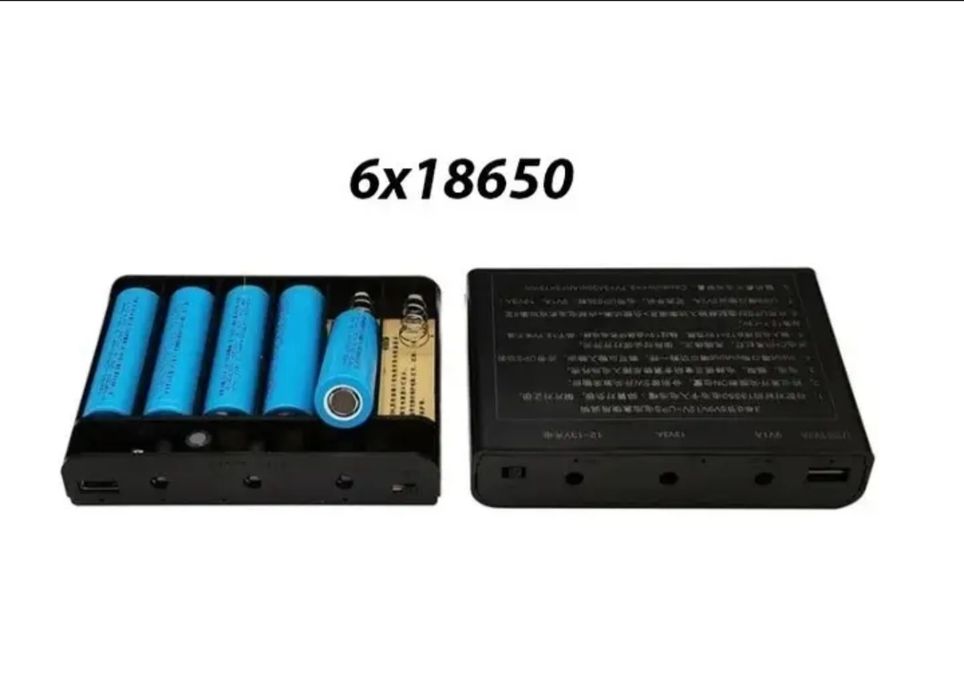 Безперебійник джерело живлення для роутера, Mini UPS 1680 mAh, 36W, (DC 5/9/12 V)