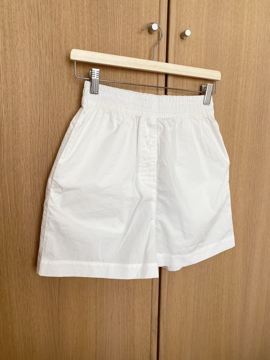 Szorty H&M białe XS 34 nowe z metką piżamowe basic
