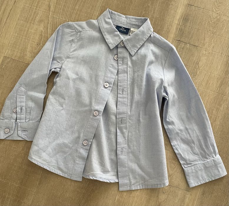 Camisa azul Chicco - 2 anos / 92 cm