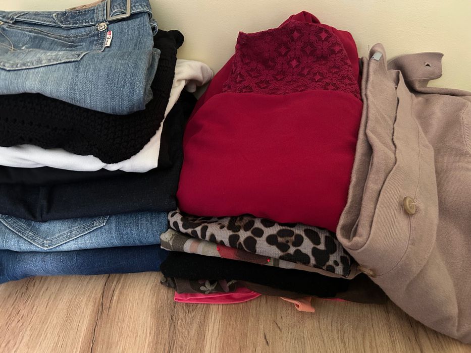 Paka ubrań damskich zadbane M L