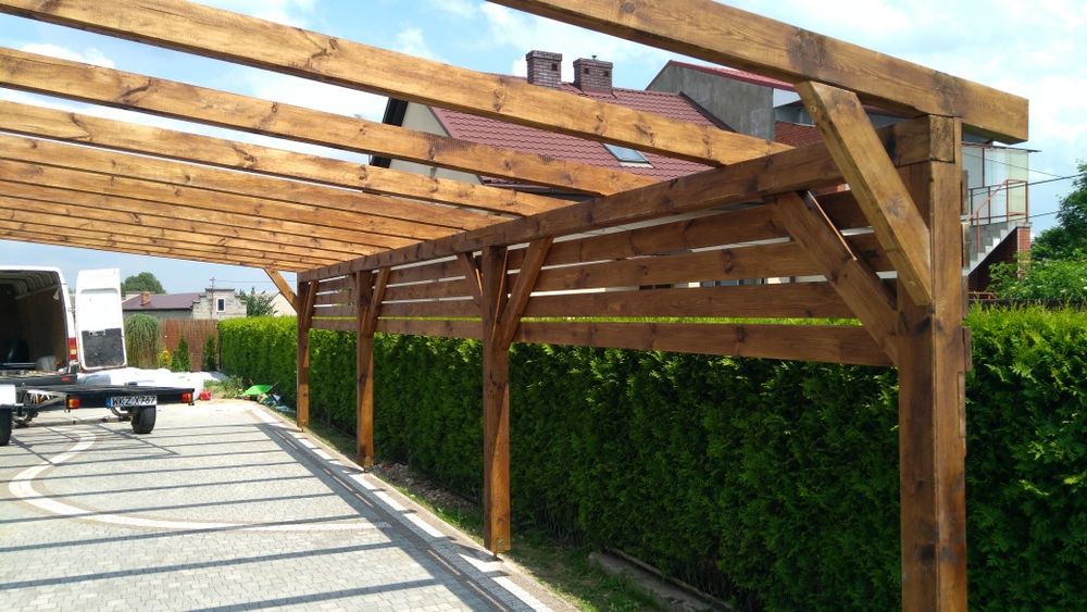 Tanie wiaty pergola ogrodowa zadaszenie tarasu na auto