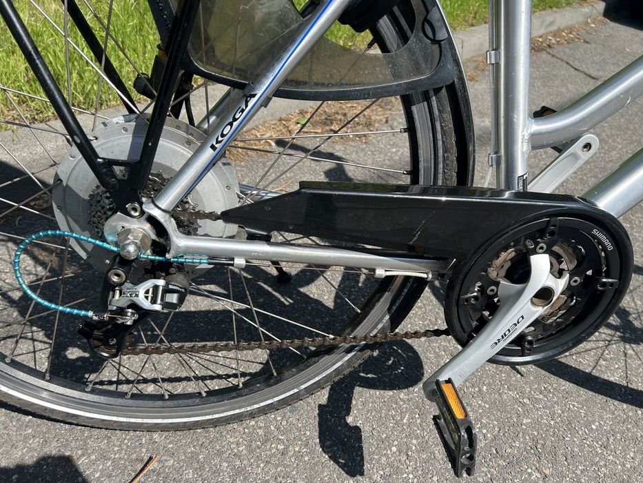 Trekkingowy rower elektryczny KOGA E-LIGHT 36V 10AH DEORE LX /A
