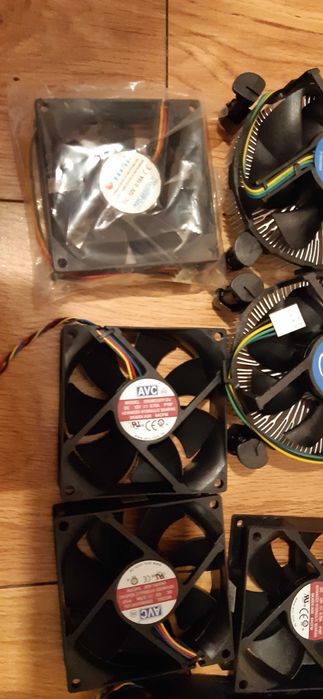 zestaw wentylatorów do PC intel i inne