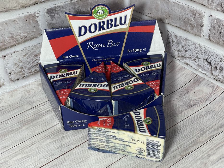 Сир Дорблю. Dorblu 100 грам 2 види