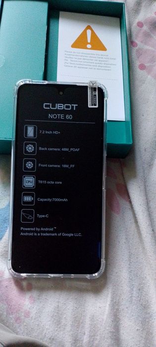 Телефон cubot note 60