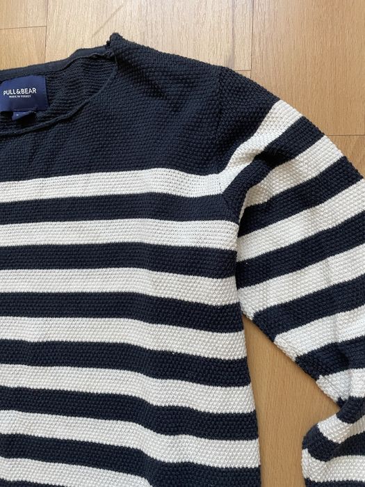 Pull&Bear sweter w paski r.S