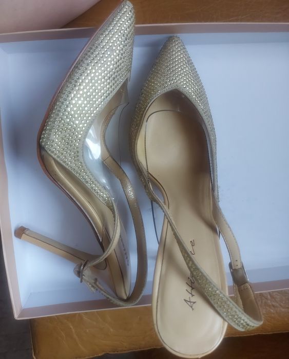 Туфлi Попелюшки з кристалами