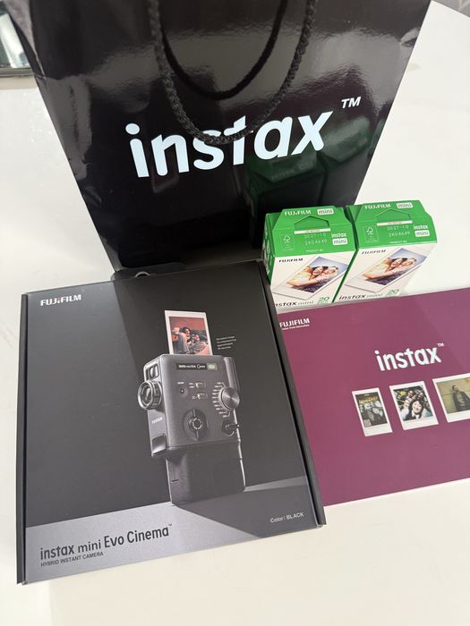 Nowy Instax mini Evo Cinema