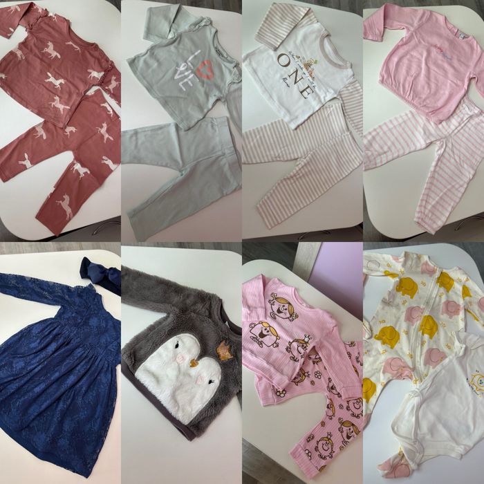 Одяг для дівчинки костюми, сукня, светр боді, піжами та  чоловічок