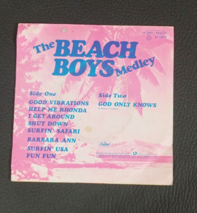 The Beach Boys – Medley | Single Vinil 45 RPM