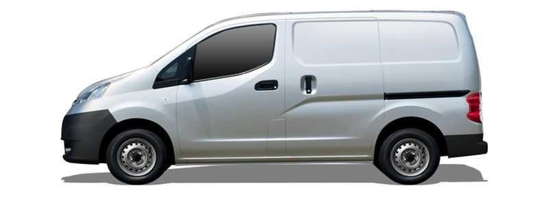 Bagażnik Dachowy NISSAN NV200 Van 2009 do 2021 bazowy relingi Belki