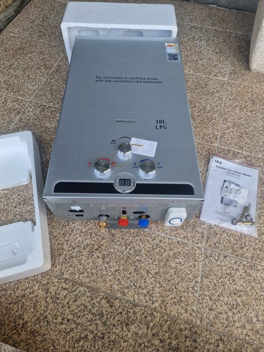 Esquentador a gás instantâneo 10L