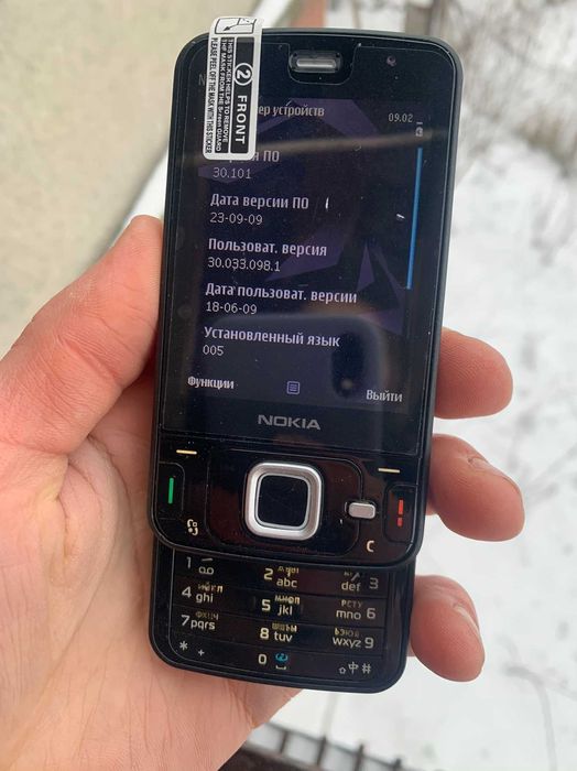 Новий Nokia N96 Black мобильный телефон (original, 2009]