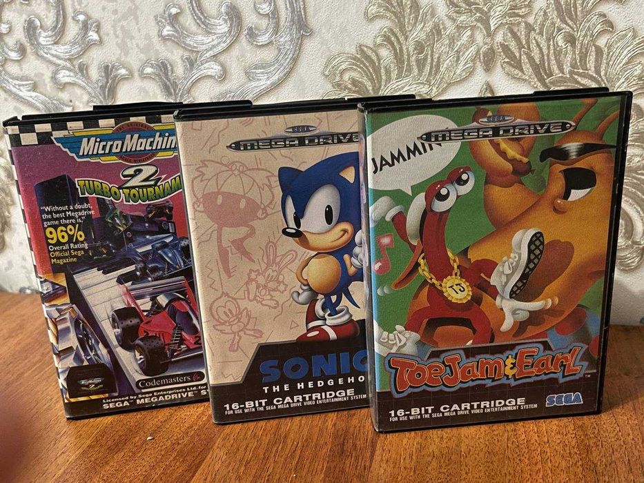 Оригінальні картриджі для sega mega drive genesis