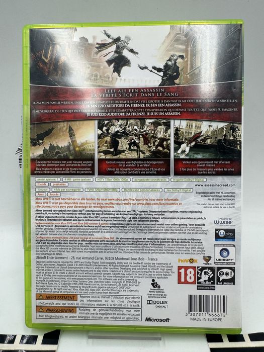 Assassins Creed 2 Xbox 360 Gwarancja