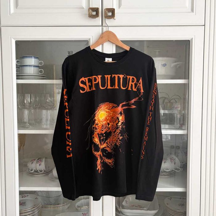 Новий лонгслів Sepultura - Beneath The Remains : S , M , L , XL , XXL
