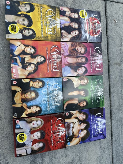 Serial czarodziejki cała seria płyt 48 szt