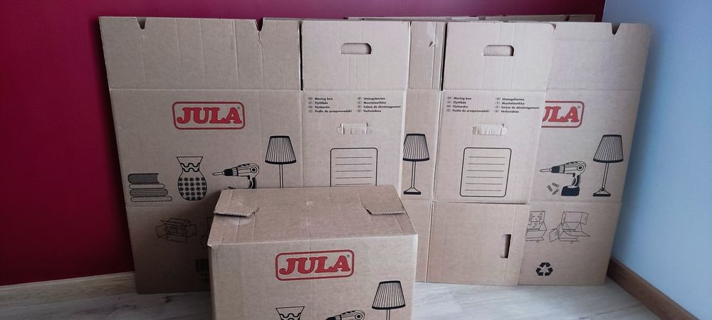 Pudła do przeprowadzki Jula