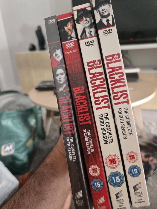 Dvd serie BlackList - colecionador