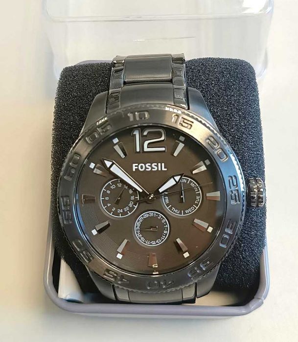 Robusto relógio Fossil BQ1165 – Caixa e Documentos - TOP