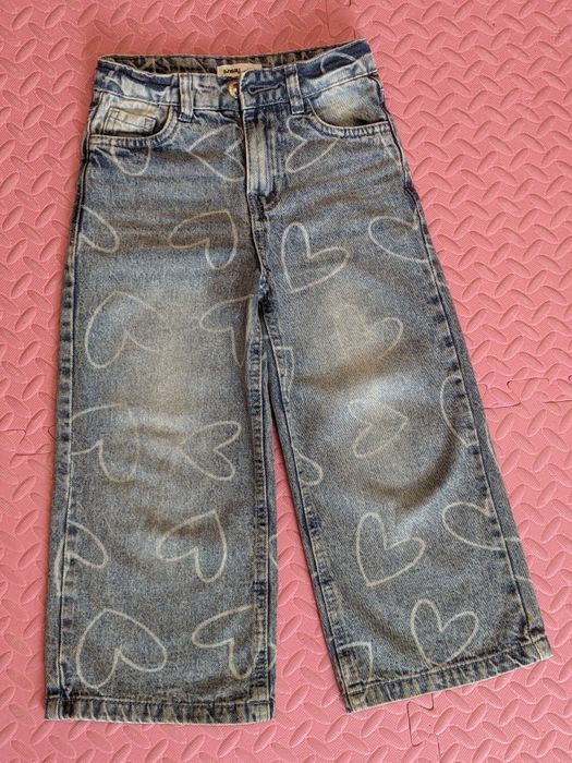 Джинси широкі для дівчинки Sinsay 110 см