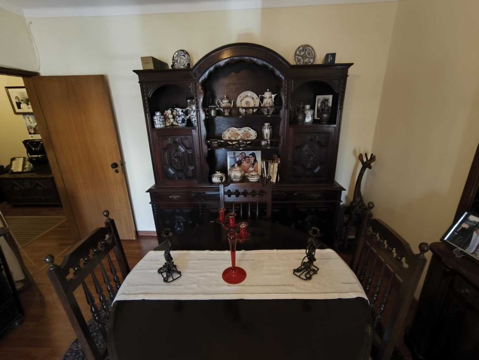 Mobília de casa de jantar rustica