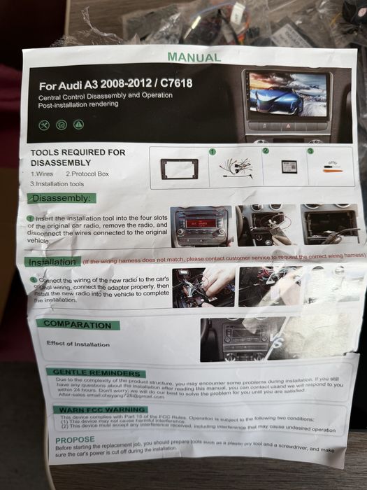 Магнітола 4/64 8 ядер audi  A3 2008-2012 рік андроїд